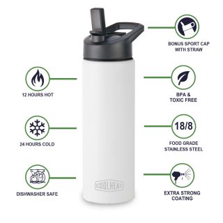 בקבוק תרמי שומר קור חום – אלסקה 600 - תמונה 11