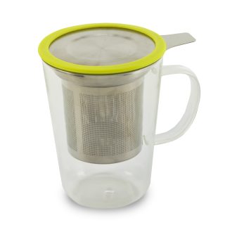 כוס זכוכית עם מסננת חליטה – קמרון - תמונה 3