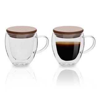 כוס זכוכית כפולה, 250 מ"ל – סאקאי