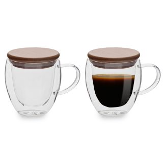 כוס זכוכית כפולה, 250 מ"ל – סאקאי - תמונה 4