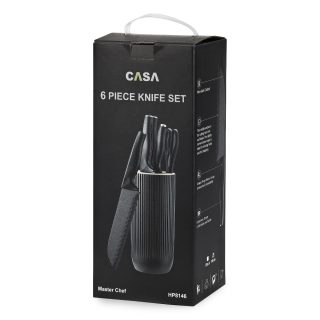 מעמד סכינים 6 חלקים – מאסטר שף - תמונה 8