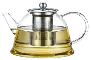 קנקן זכוכית מחוסמת עם מסננת לחליטה – אסאם - תמונה 3