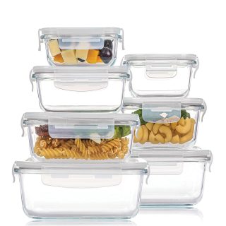 סט 7 קופסאות זכוכית לאחסון והגשה - תמונה 8