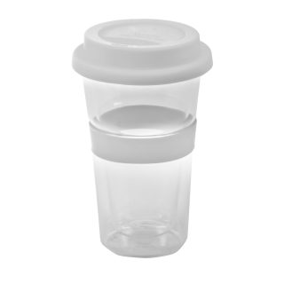 כוס שתיה מזכוכית דופן כפולה – 370 מ"ל – ביקל - תמונה 3