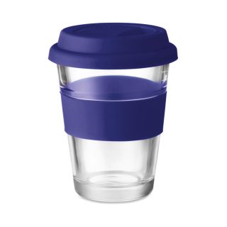 כוס שתיה מזכוכית עם מכסה סיליקון  330 מ”ל – אקו - תמונה 8
