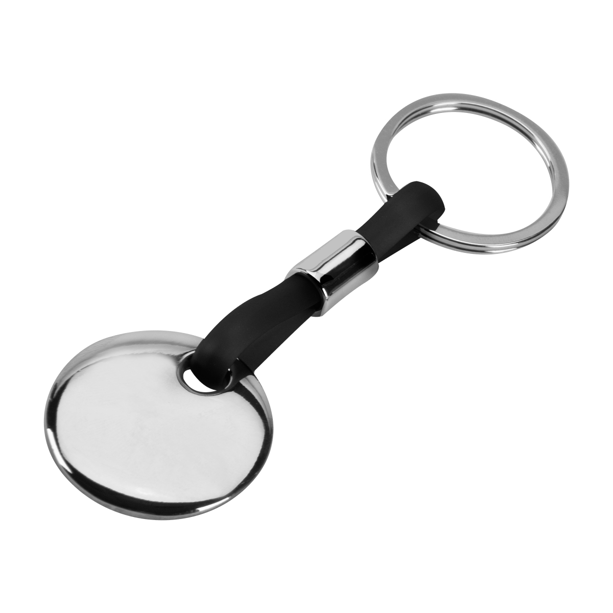 מחזיק מפתחות עם לוחית עגולה – רובינו - תמונה 2