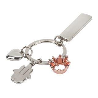 מחזיק מפתחות ממתכת – דיאנה - תמונה 3