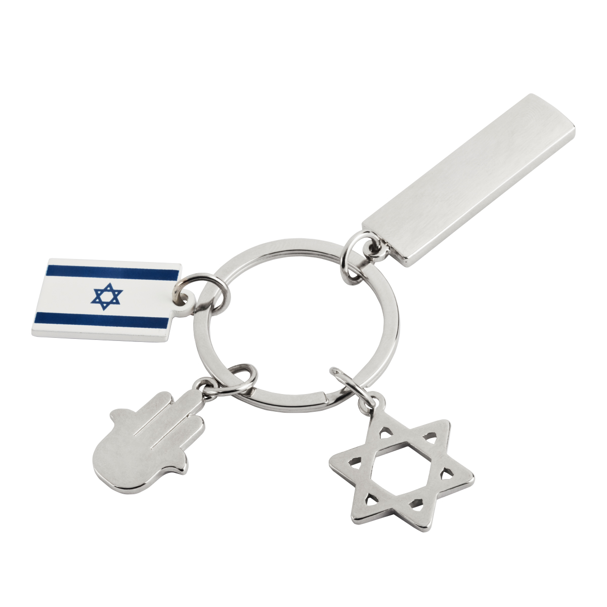 מחזיק מפתחות מתכת – פטריוט - תמונה 2