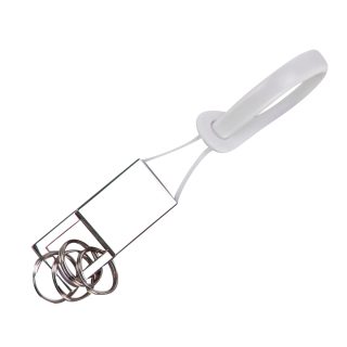 מחזיק מפתחות ממתכת עם 4 טבעות – בריקס - תמונה 3