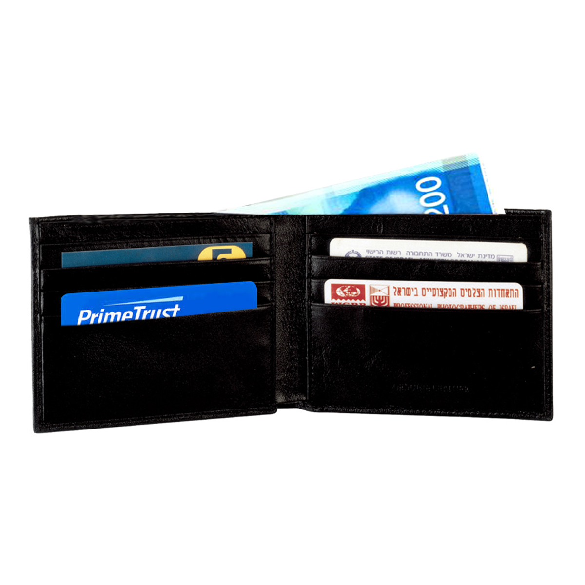 ארנק עור שני כנפיים – פרמה - תמונה 2