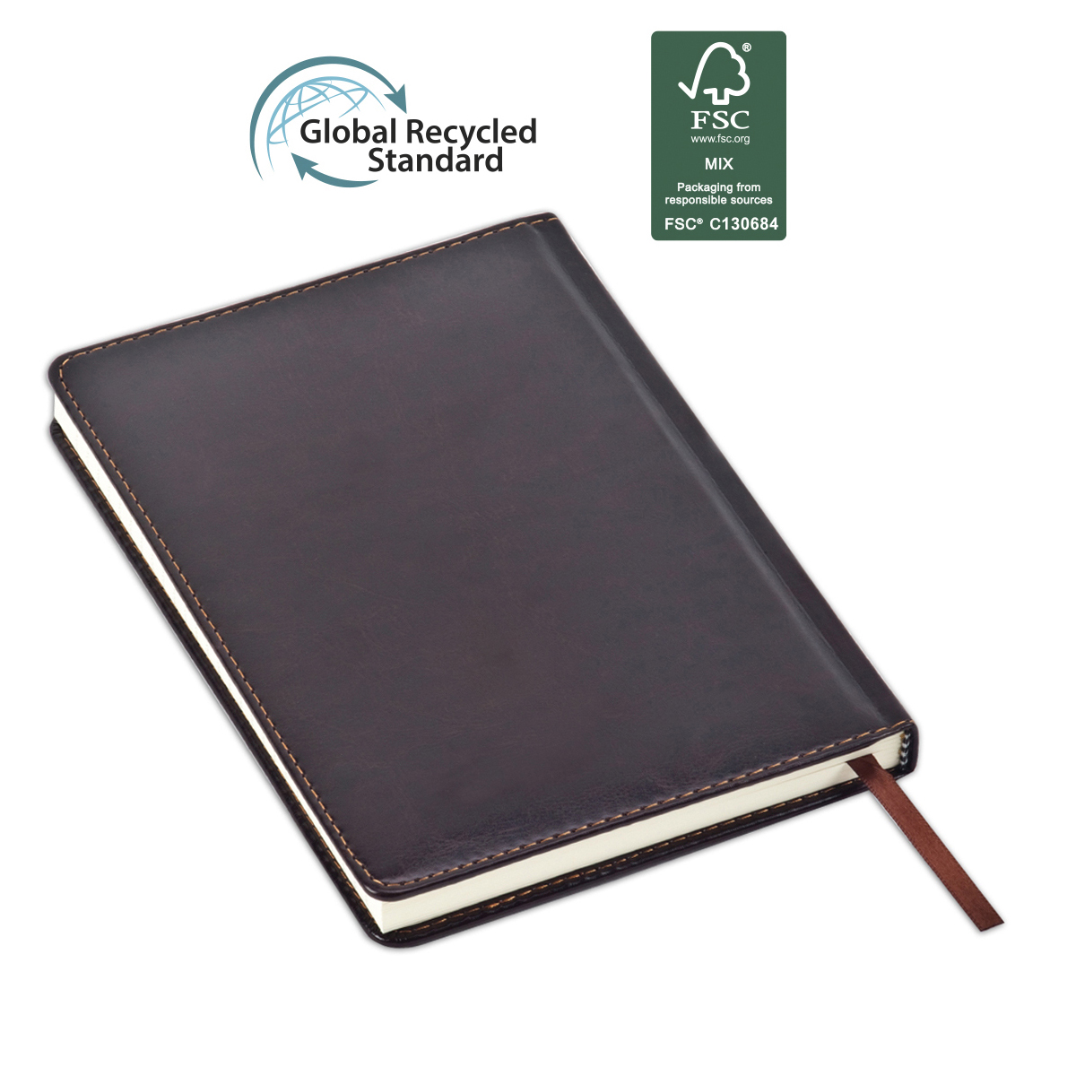 מחברת עם כריכה דמוי עור – קיפלינג - תמונה 2