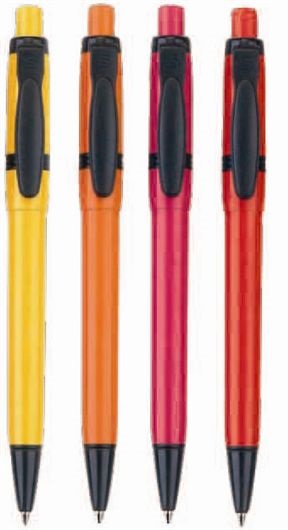 עט כדורי, גוף צבעוני – הולי צבעוני