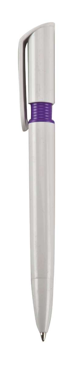 עט כדורי, גוף לבן וצבעוני – S40 לבן - תמונה 6