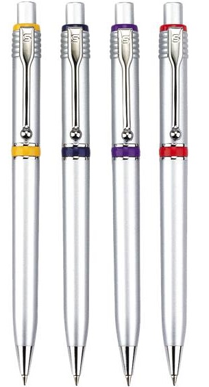 עט כדורי, גוף כסוף – ראג'ה כסף (ראג׳ה)