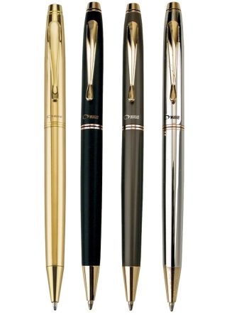 עט כדורי, גוף מתכת – פרסטיג' מוזהב