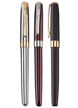 עט רולר WAVE – אלפא גוף מתכת,מילוי תוצרת גרמניה 0.7 מ"מ