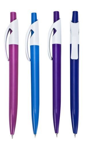 עט ג'ל, קליפס לבן, גוף פלסטיק צבעוני, 0.7 מ"מ – לואיז - תמונה 17