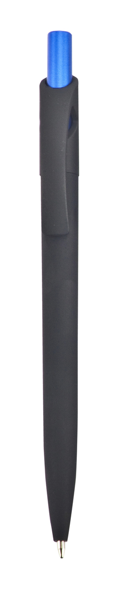 עט ג'ל, גוף פלסטיק, גימור גומי, לחצן מטלי צבעוני – לואיז בלק - תמונה 7