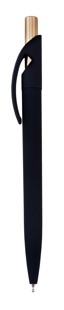 עט ג'ל, גוף פלסטיק, גימור גומי, לחצן מטלי צבעוני – לואיז בלק - תמונה 11