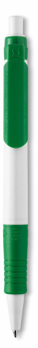 עט כדורי למיחזור, ידידותי לסביבה עשוי תירס וקני סוכר – סקויה - תמונה 3