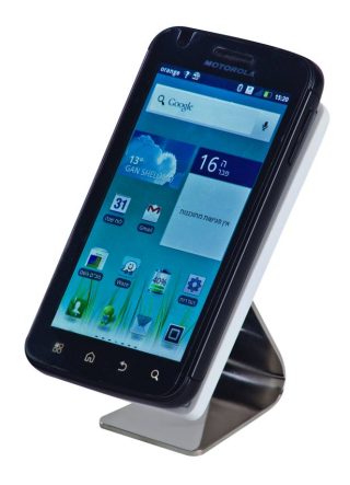 מעמד שולחני ממתכת לטלפון נייד – טריפ