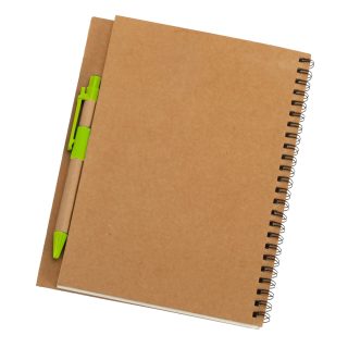 מחברת ספירל כריכה קשה עם עט – הולו - תמונה 5