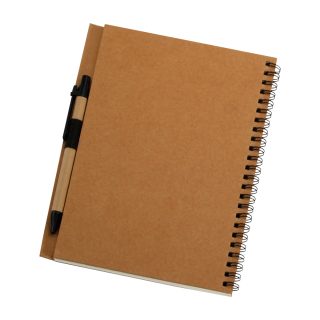 מחברת ספירל כריכה קשה עם עט – הולו - תמונה 6