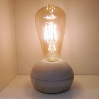 מנורה מעוצבת עם נורת LED – לונה - תמונה 4