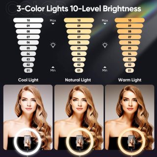 טבעת תאורה לצילום – סיריוס - תמונה 3