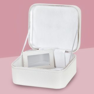 תיק איפור מהודר עם מסגרת קשיחה – דניס - תמונה 5