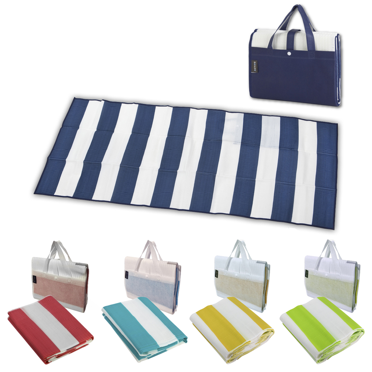 מחצלת חוף אישית, ארוגה מ-PP – עדן - תמונה 2