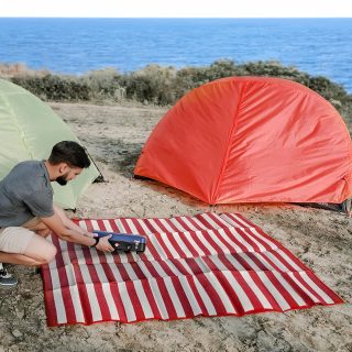 מחצלת חוף משפחתית, ארוגה מ-PP – ויסנה - תמונה 12