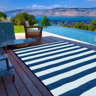 מחצלת חוף משפחתית, ארוגה מ-PP – ויסנה - תמונה 15