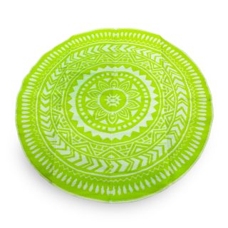 מחצלת זוגית עגולה, ארוגה מ-PP – סורנטו - תמונה 5