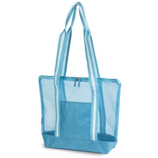 תיק חוף וקניות מרשת – אלמוג - תמונה 4