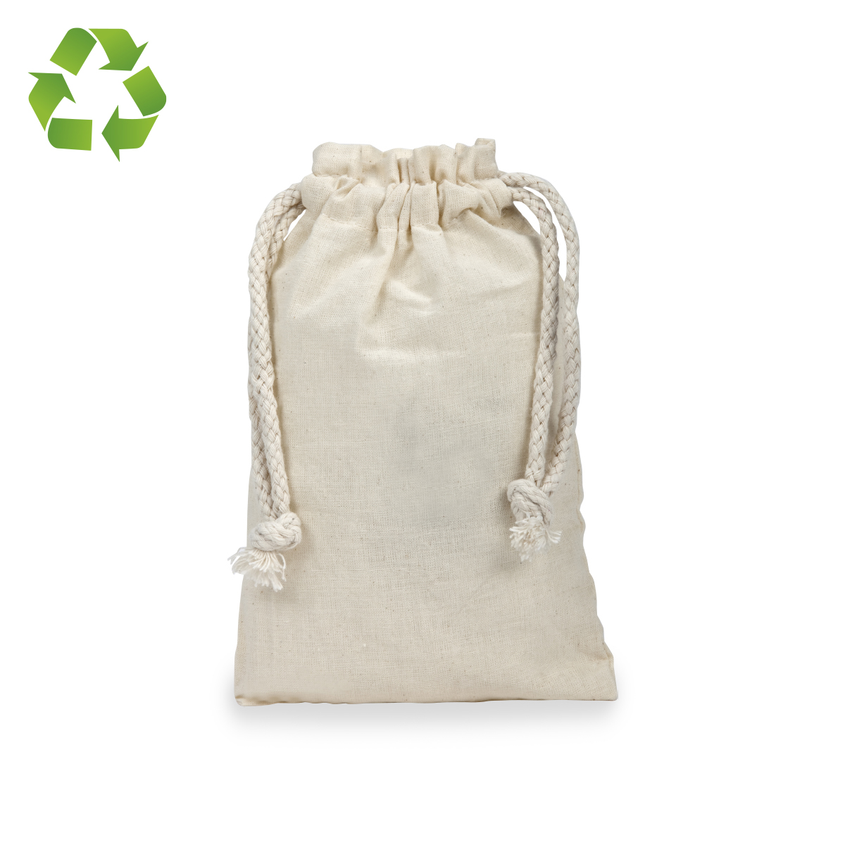 שקית כותנה עם שרוך סגירה – קטנה - תמונה 2