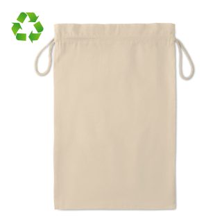 שקית כותנה עם שרוך סגירה – גדולה - תמונה 3