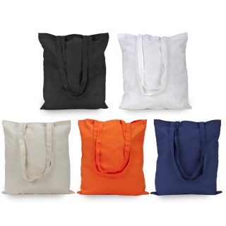 תיק קניות מקנווס, 140 ג'/מ"ר -ברוקלין - תמונה 3