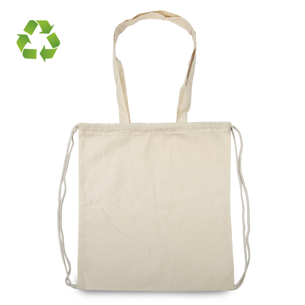 תיק שרוכים וקניות מקנווס, 140 ג'/מ"ר -צ'לסי - תמונה 2