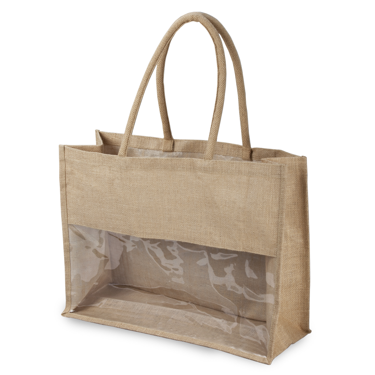 תיק יוטה לקניות, לים – קרן - תמונה 2