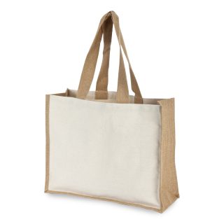 תיק יוטה לקניות, לים – דליה - תמונה 3