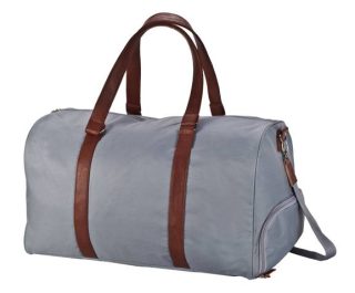 תיק נסיעות עם רצועת כתף – גריי
