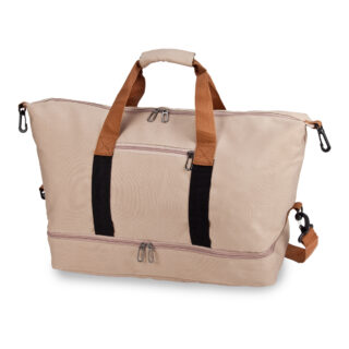 תיק אלגנטי לנסיעות ולספורט- גולדי - תמונה 9