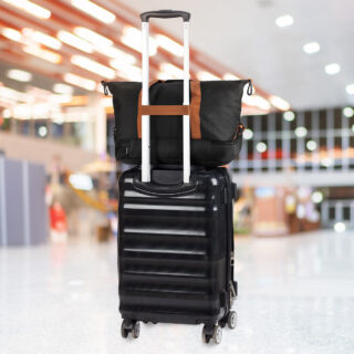 תיק אלגנטי לנסיעות ולספורט- גולדי - תמונה 11