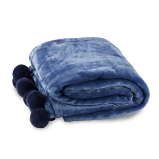 שמיכת פומפון