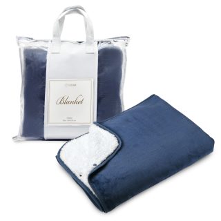 שמיכת פינוק נסגרת לשכמייה, דו צדדית – סנאג