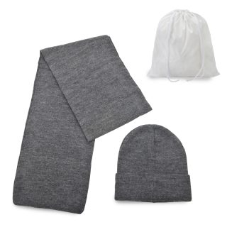 סט אופנתי של כובע וצעיף – קונארד - תמונה 4