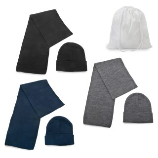 סט אופנתי של כובע וצעיף – קונארד - תמונה 6