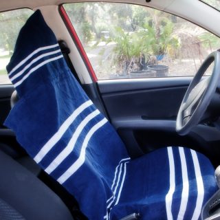 מגבת חוף עם קפוצ'ון וכיסוי מושב – רובין - תמונה 11