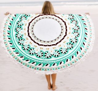 מגבת חוף עגולה – סיאסטה - תמונה 5